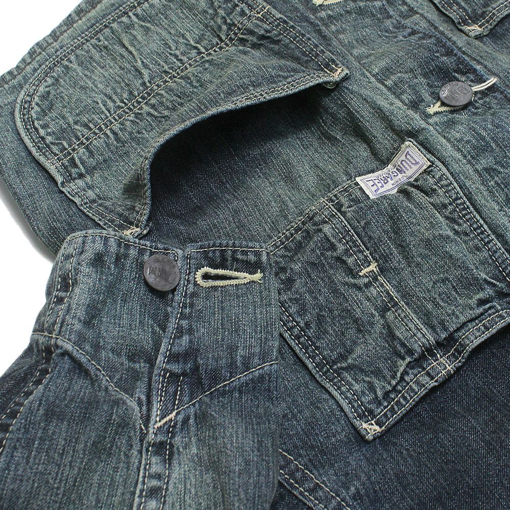 デニムアンドダンガリー] 8OZデニム カバーオール 4NV紺｜子供服の通販