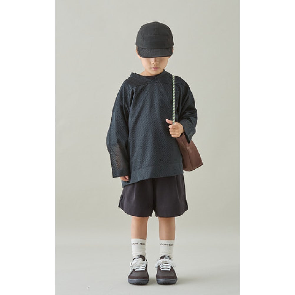 マウンテン] light terry ハーフパンツ ブラック｜子供服の通販 ミリバール