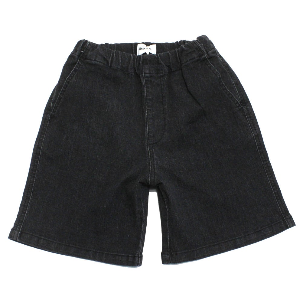 ジェネレーター] カーブデニムショーツ ブラック(BK)｜子供服の通販