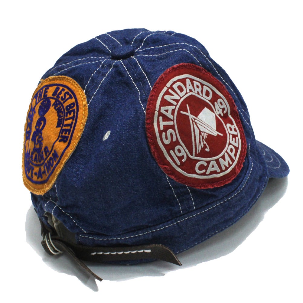 デニムアンドダンガリー] ワッペンツキ B CAP 14BLブルー｜子供服の