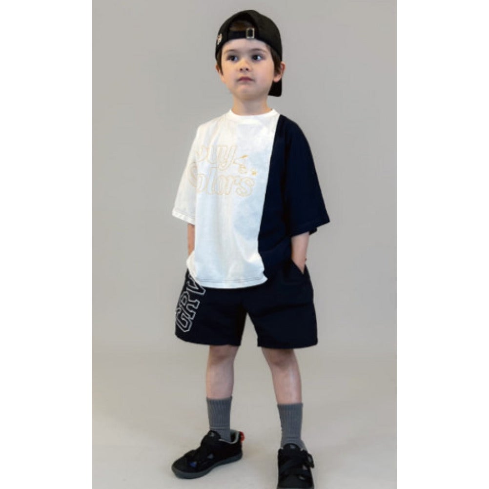 グルーヴィーカラーズ] テンジク SNOOPY ALL STAR WIDE シルエット TEE