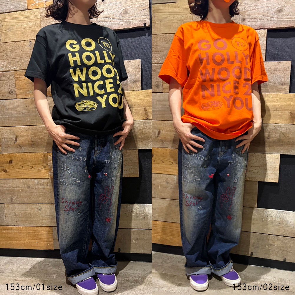 ゴートゥーハリウッド] テンジク コマーシャル TEE 1W白｜子供服の通販