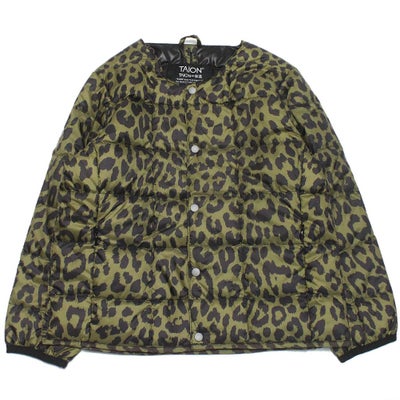 タイオン] クルーネックダウン レオパード(LPD)｜子供服の通販 ミリバール