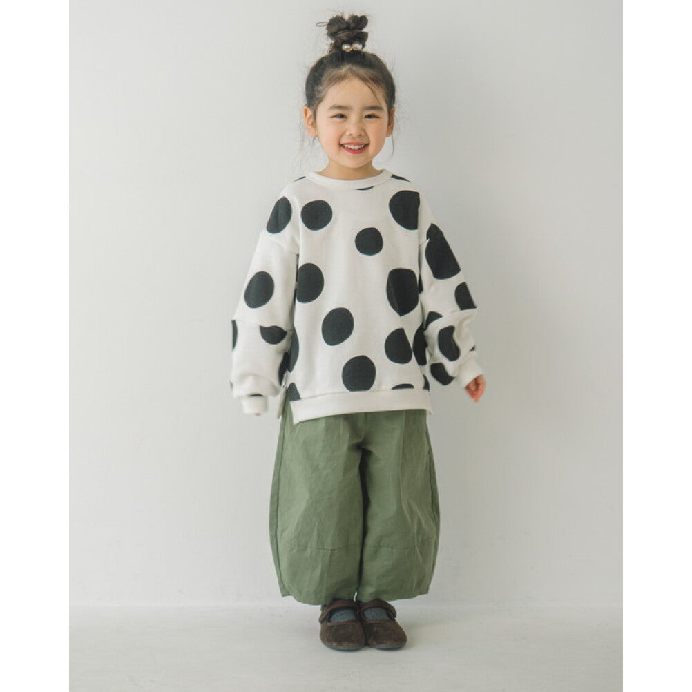 ニコフラ] バルーン ロングパンツ カーキ(KH)｜子供服の通販 ミリバール