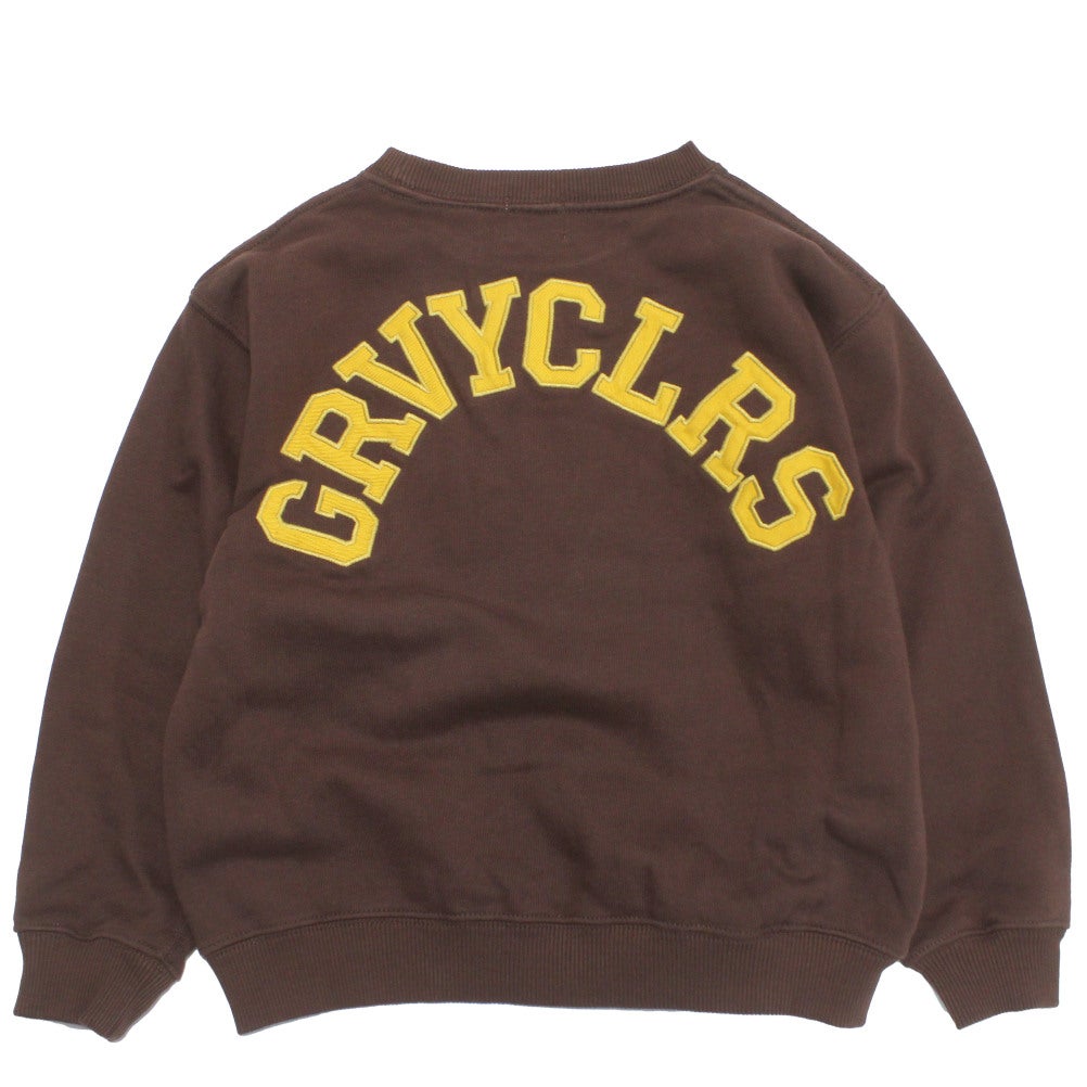 グルーヴィーカラーズ] ウラケ GRVYCLRS AP スウェット 7BR茶｜子供服